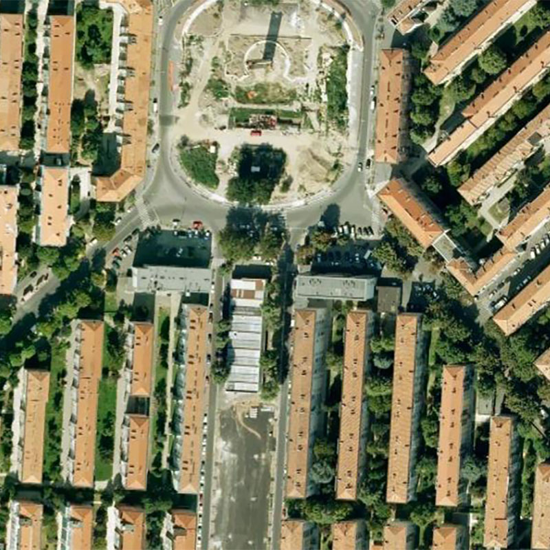 Mercato Coperto - vista satellite